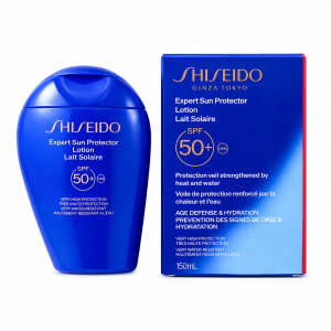 لوسیون ضد آفتاب صورت و بدن شیسیدو حجم 150 میلی لیتر shiseido Expert sun protector spf 50+ 150 ml