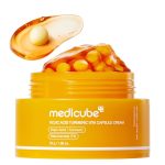 کرم کپسولی کوجیک اسید و زردچوبه مدی کیوب Medicube Medicube Kojic Acid Turmeric Vita Capsule Cream