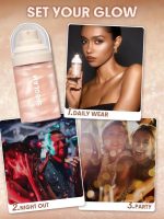 اسپری فیکس شاین شیگلم Light Me Up Luminous Setting Spray - تصویر 3