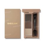 پالت سایه ابرو سه عددی رنگ دودی Sheglam Puff Brow Palette Brow