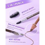 مداد ابرو شیگلم مدل تراشیدنی Fluff Line - تصویر 2