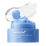 کرم کپسولی آبرسان و مرطوب کننده عمیق هیالورونیک اسید و پانتنول مدی کیوب  Medicube Hyaluronic Moisturizing Capsule Cream