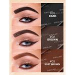 پالت سه‌تایی خط چشم و ابرو ژلی شیگلم STREAMLINE BROW & EYELINER GEL SHEGLAM - تصویر 3