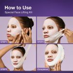 ماسک ورقه ای لیفتینگ کل صورت و غبغب نامبوزین پک 4عددی numbuzin No.9 Sheet Mask | NAD+ BIO Lifting-sil Full Face - تصویر 3