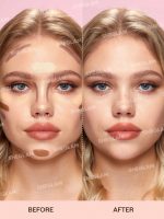 قلم کانتور و هایلایتر 4 طبقه شیگلم مدل مدیوم multi glam face pen sheglam Medium - تصویر 2