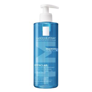 شوینده پوست چرب و حساس لاروش پوزای حجم 400 میل la roche posay effaclar cleanser