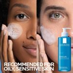 شوینده پوست چرب و حساس لاروش پوزای حجم 400 میل la roche posay effaclar cleanser - تصویر 3