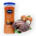 لوسیون بدن Cocoa Glow کاکائو وازلین  VASELINE COCOA GLOW INTENSIVE CARE BODY LOTION