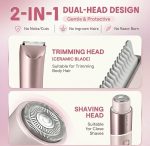 ‎شیور ماشین اصلاح موی صورت و بدن بانوان شیگلم مدل Smooth Moves Dual-Head - تصویر 2